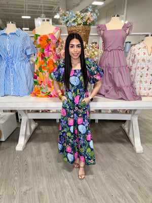 DANYSSA FLORAL DRESS