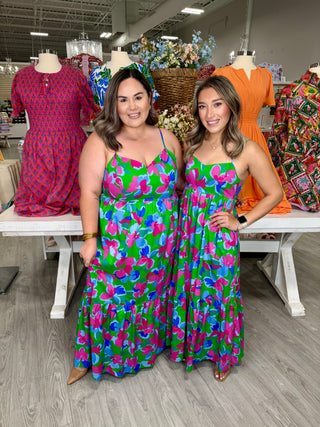 ELLE MAXI FLORAL DRESS