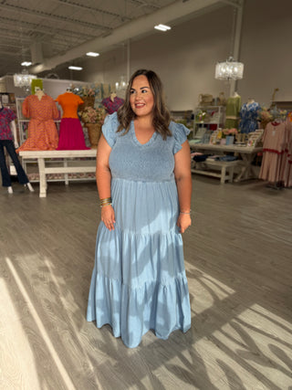 CARLY DENIM DRESS