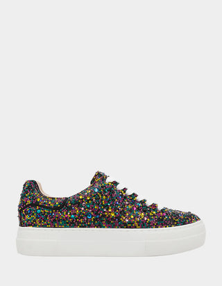 Betsey Johnson Sidny Black Multi Shoes