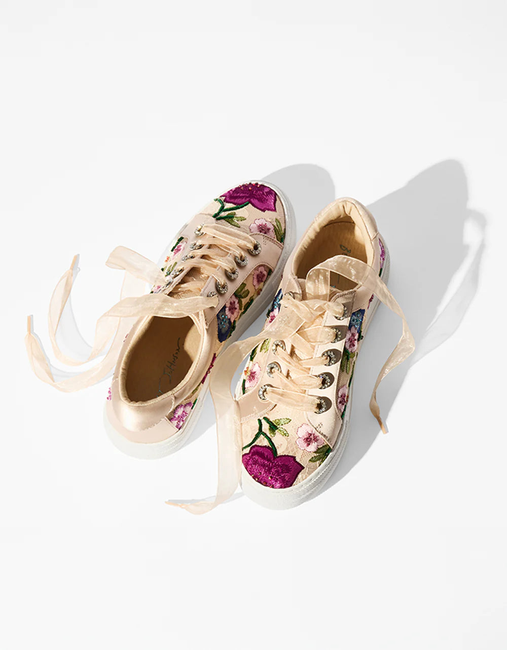Jayla Blush Multi Floral Shoe