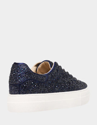 BETSEY JOHNSON SIDNY NAVY SNEAKERS