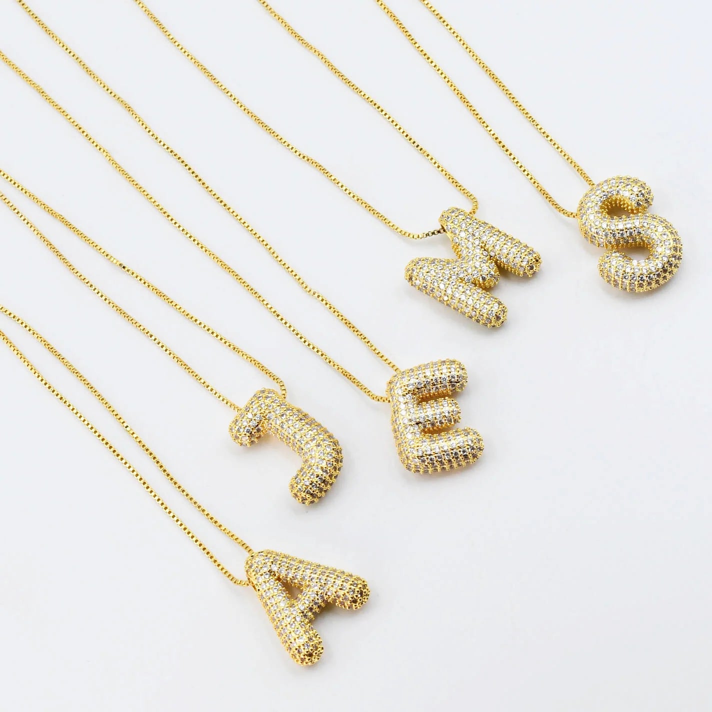 ** PRE ORDER** Gold Crystal Balloon Initials