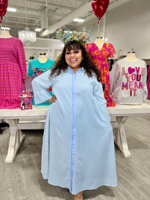 PENELOPE STRIPE DRESS