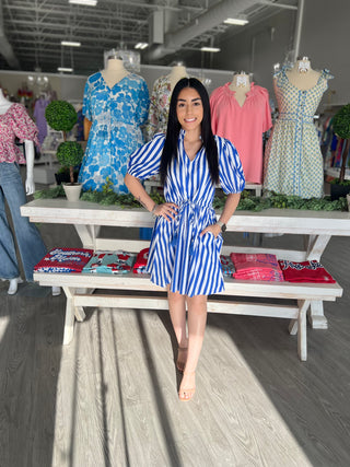 SUSAN STRIPE DRESS
