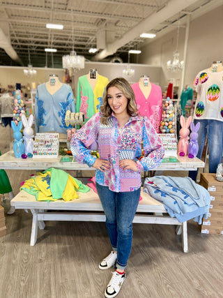 SANTA CLARA BUTTON DOWN TOP