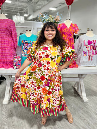 ELLA FLORAL DRESS