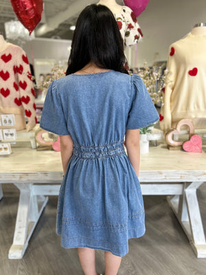 DIXIE DENIM DRESS