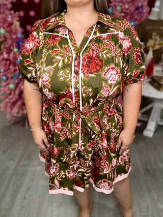 Nikki Shift Mini Dress