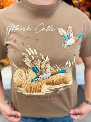SIMPLY SOUTHERN MARSH CALL TEE