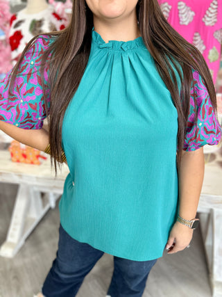 LAYLA PUFF SLEEVE TOP