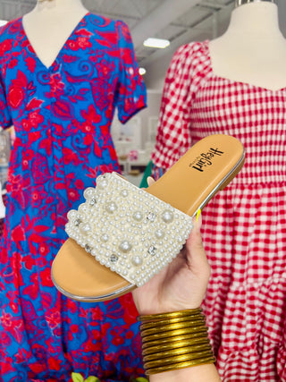 GIMME KISS IVORY SANDALS