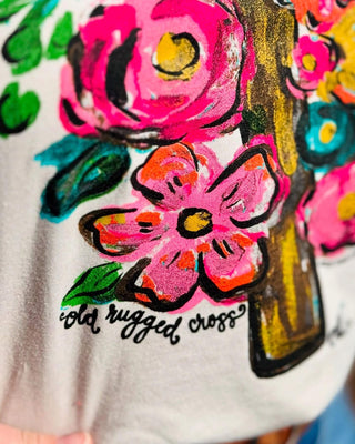 CALLIE ANN  STELTER OLD RUGGED CROSS  TEE
