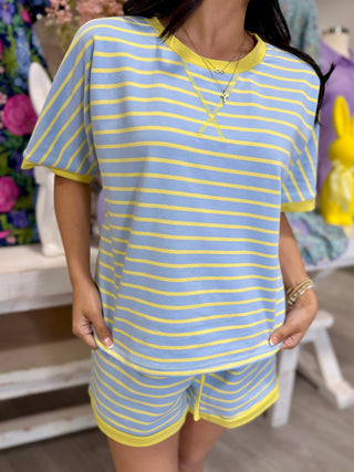 REBECCA STRIPE SET