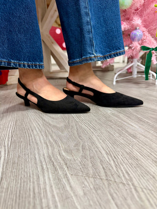 CORKYS Kit N Caboodle Black Faux Suede