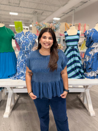 DARCY DENIM TOP