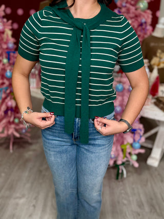 BRIANNA STRIPED TOP