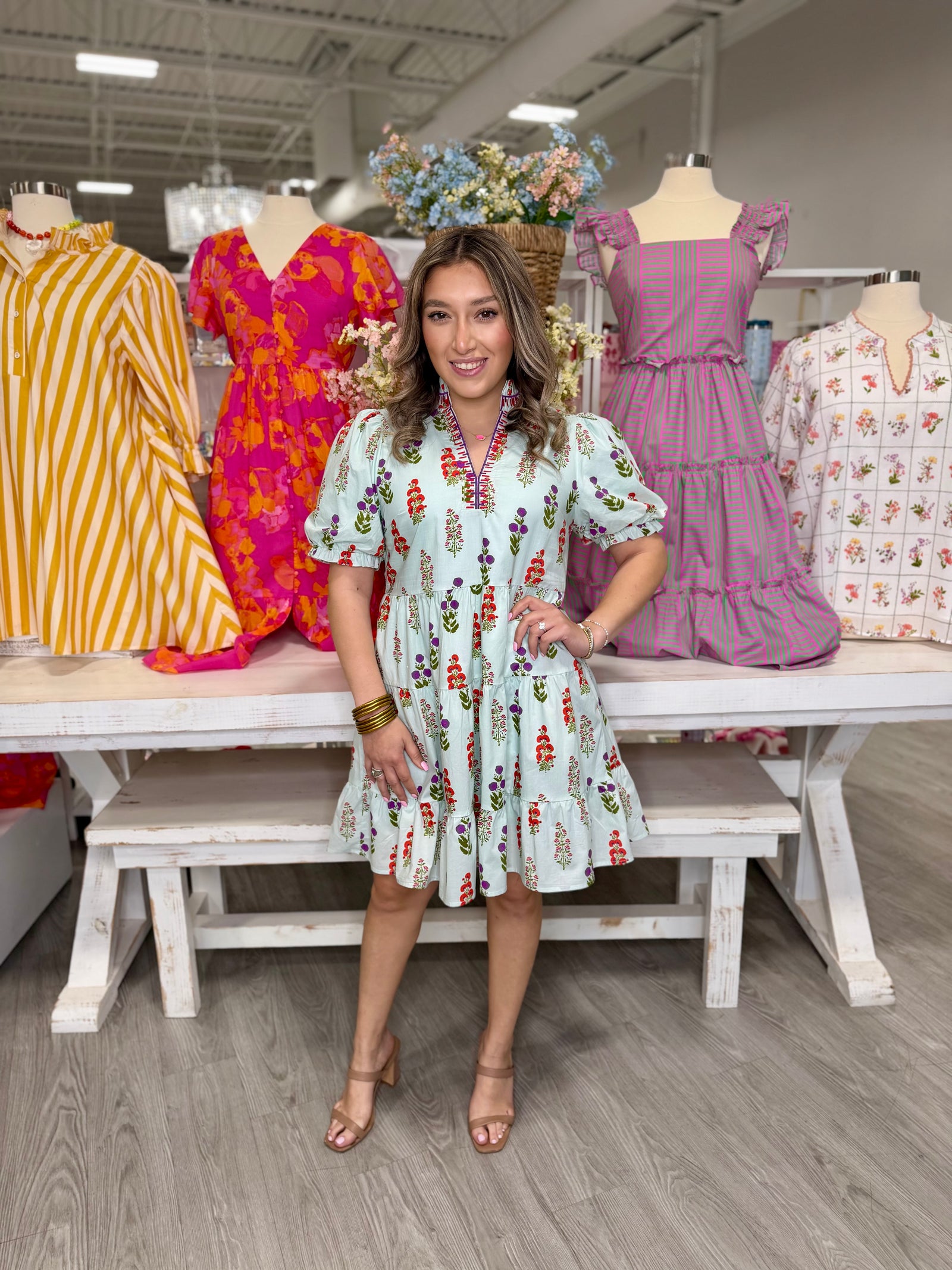 MIA FLORAL DRESS