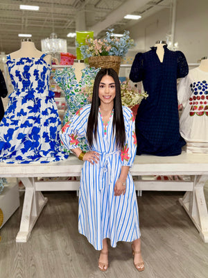 PAM MIDI DRESS
