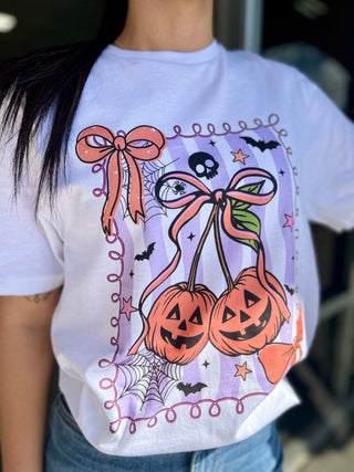 PUMPKIN CHERRIES TEE