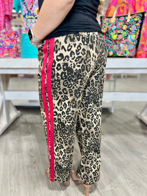 AVA LEOPARD PANTS