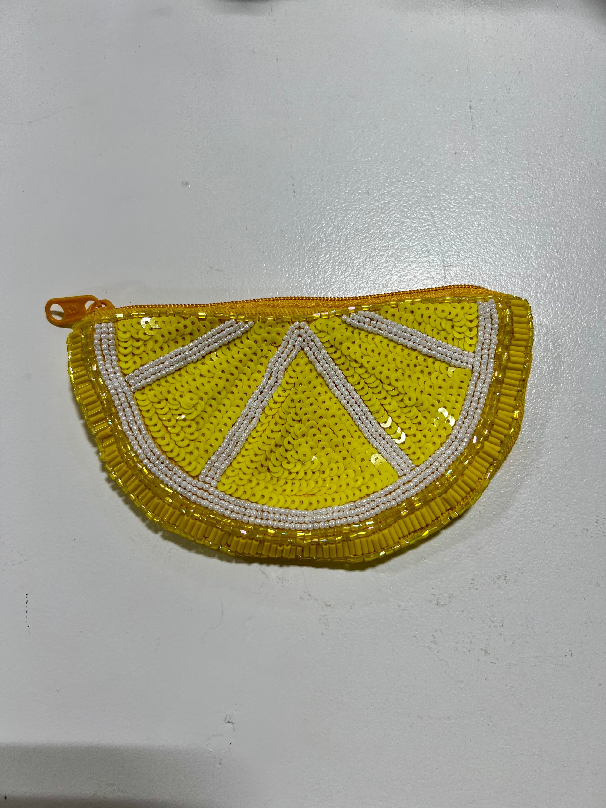 LEMON WEDGE COIN POUCH LA CHIC