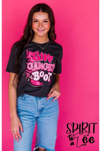 GIVE CANCER THE BOOT TEE