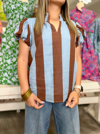 LENA STRIPE TOP