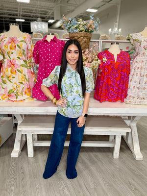 LISA FLORAL TOP