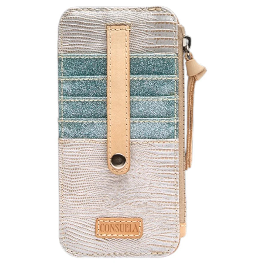 CONSUELA CARD ORGANIZER CELESTE