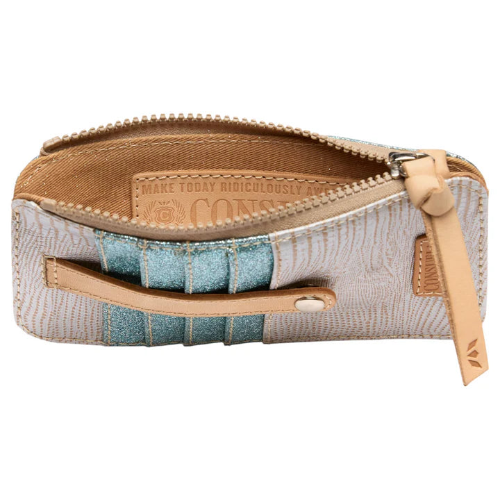 CONSUELA CARD ORGANIZER CELESTE