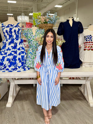 PAM MIDI DRESS