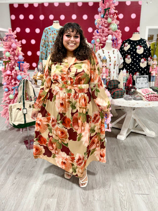 ANDRYA FLORAL DRESS