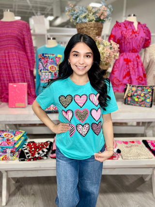 Blue Heart Tee