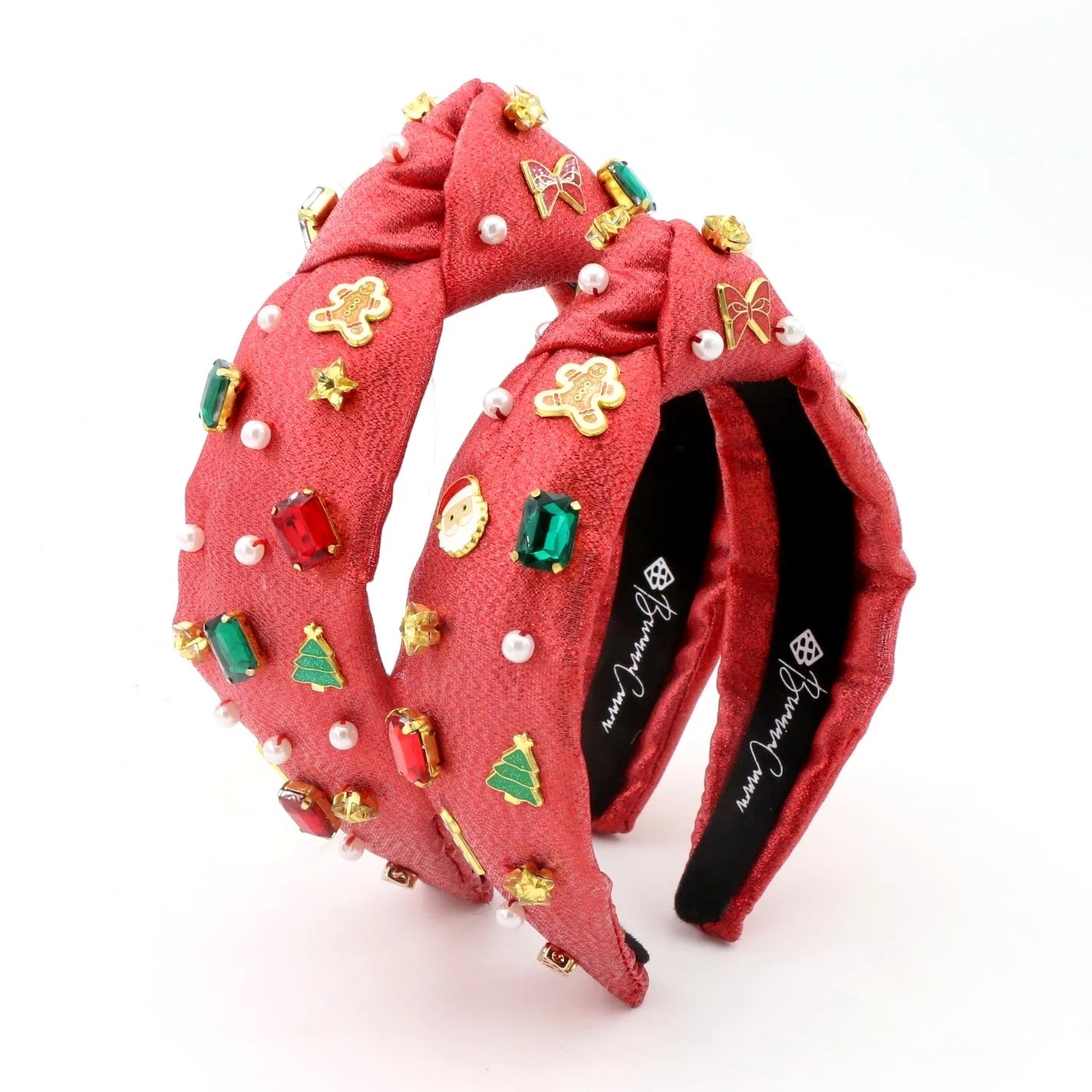 Child Size Red Shimmer Christmas Headband