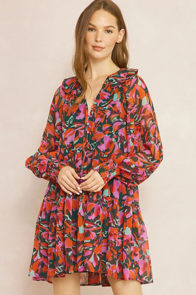 CLARISSA FLORAL DRESS