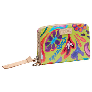 CONSUELA ZIPPY WALLET LIMON