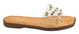 CORKYS COME ABOARD CLEAR WITH STUDS