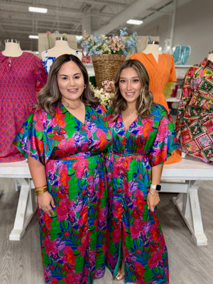 NICOLETTE FLORAL MAXI DRESS