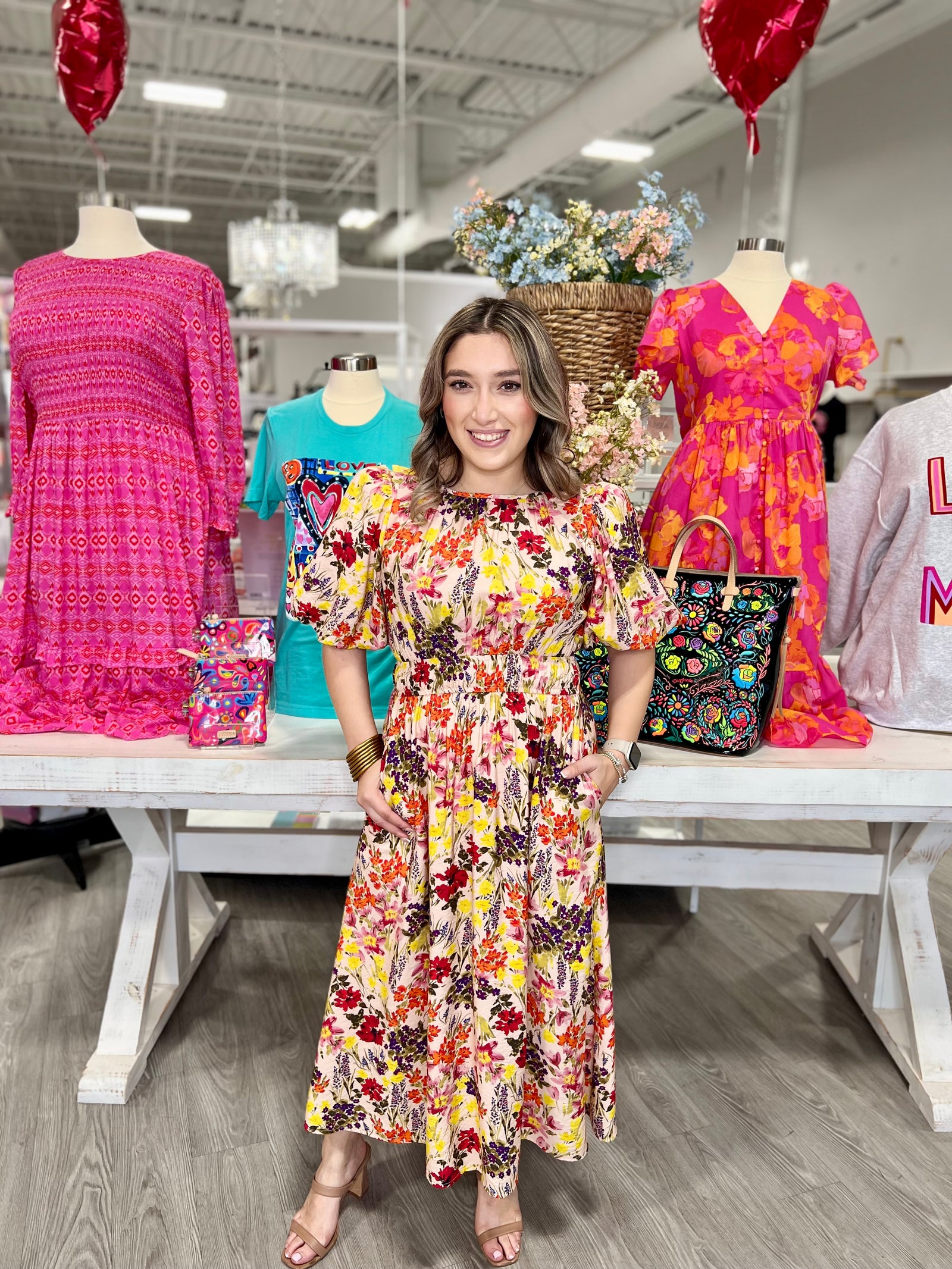 GEORGIA FLORAL DRESS