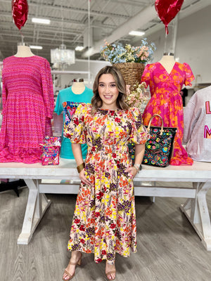 GEORGIA FLORAL DRESS