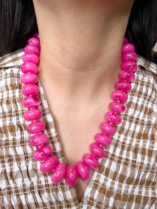 Sugar Beads NECKLACE- SELECT COLOR