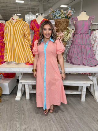 ALEXA STRIPE DRESS