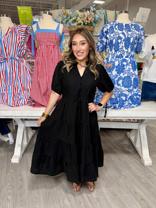 ADDISON BLACK DRESS