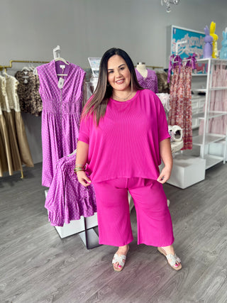 ANITA TRAVEL SET - MAGENTA