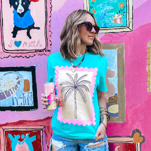 PALM STAMP TEE