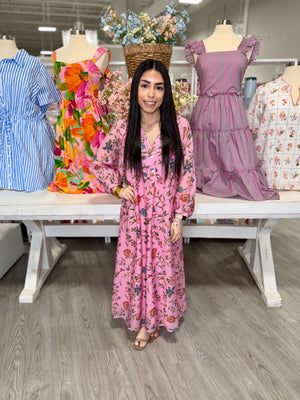 AMELIA FLORAL DRESS