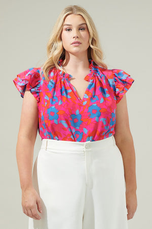 DEBBIE FLORAL TOP