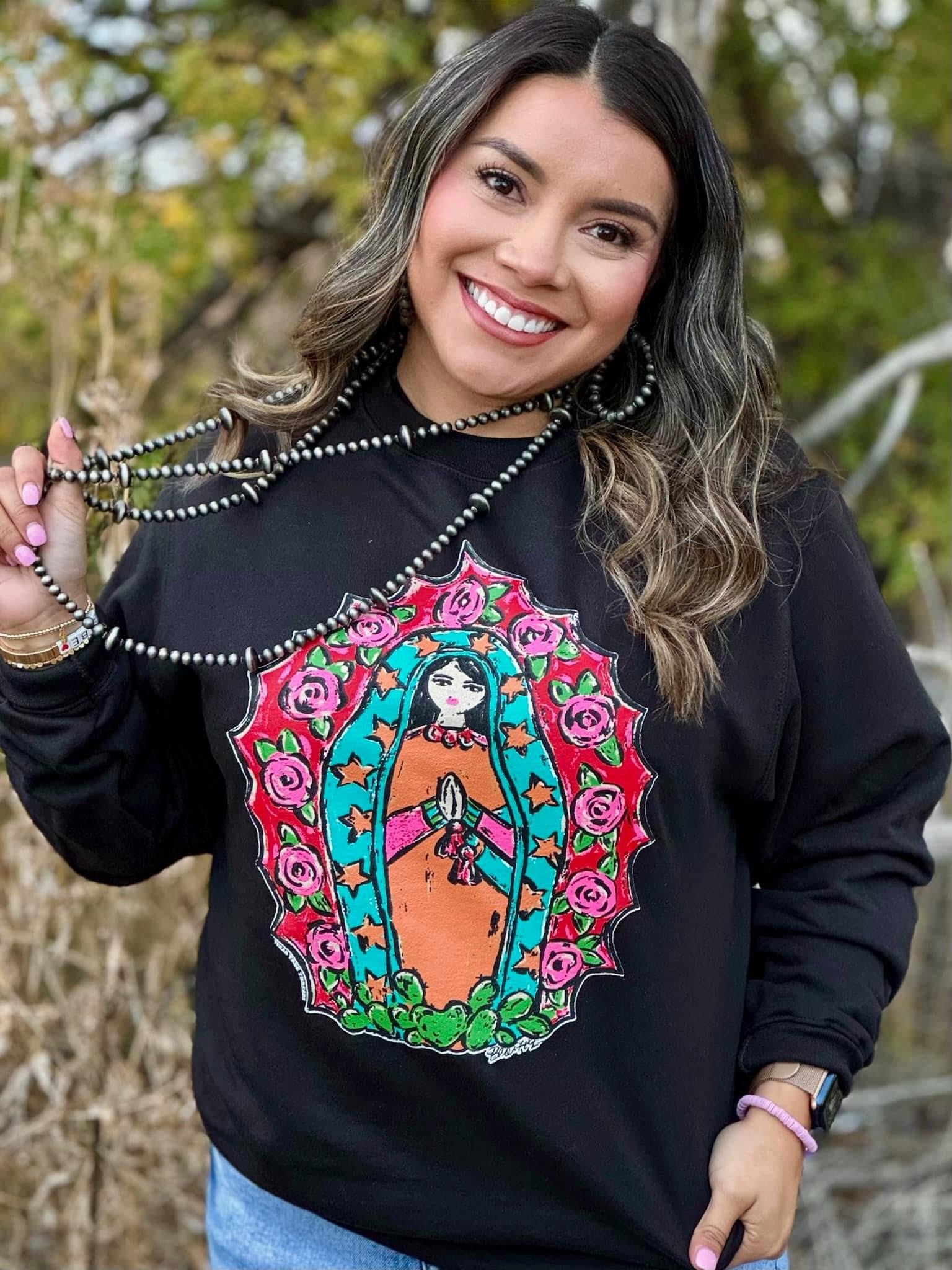 Barbara's Lady Of Guadalupe Sweatshirt