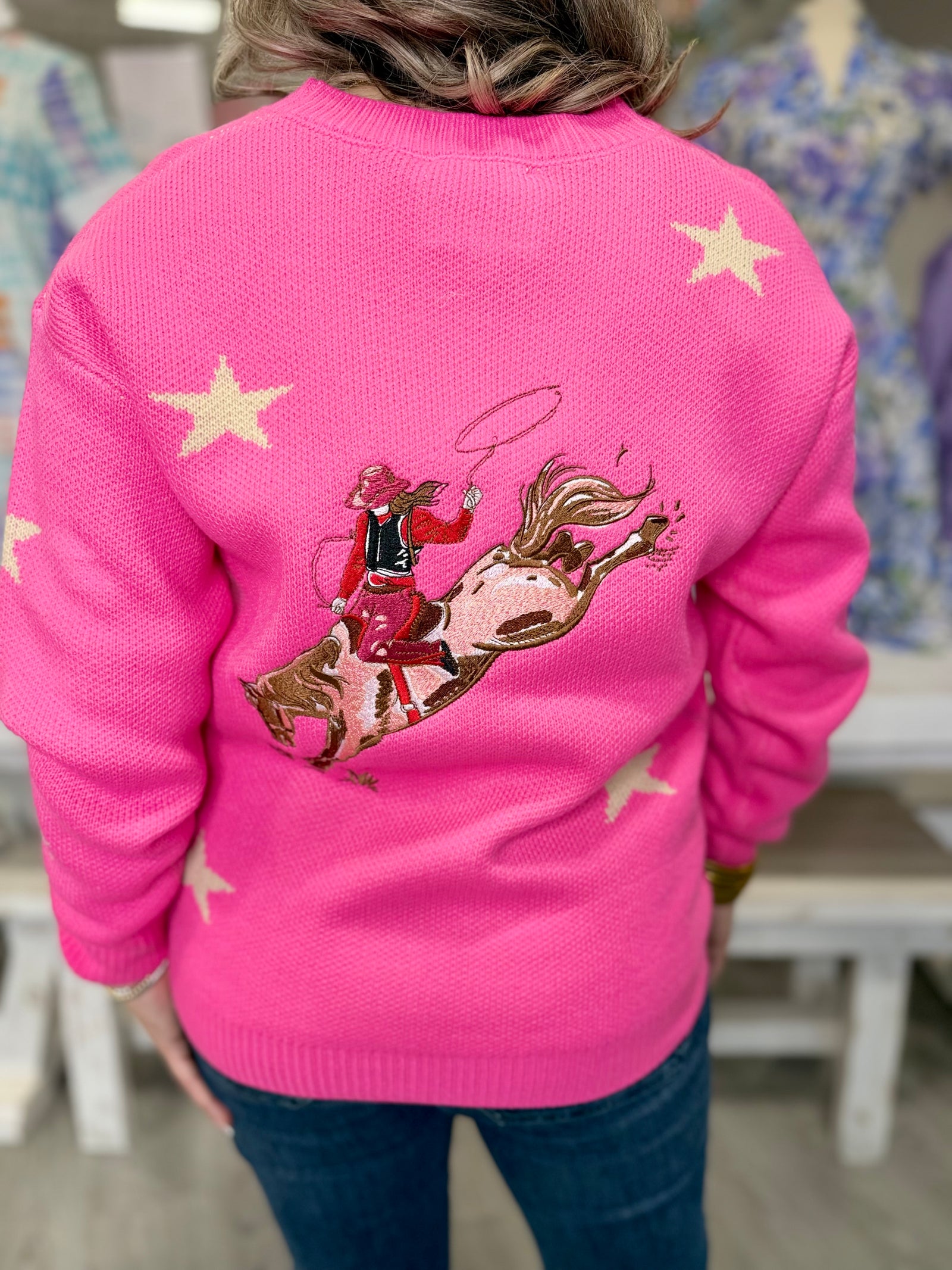 Callie Cardigan- Pink